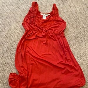 Mini coral Dress